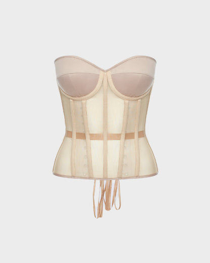 Floralshe®Sleek Mesh Supportive Push-Up Corset