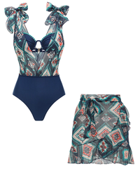 One-Piece-2 and Skirt