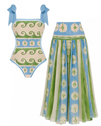 One-Piece and Skirt