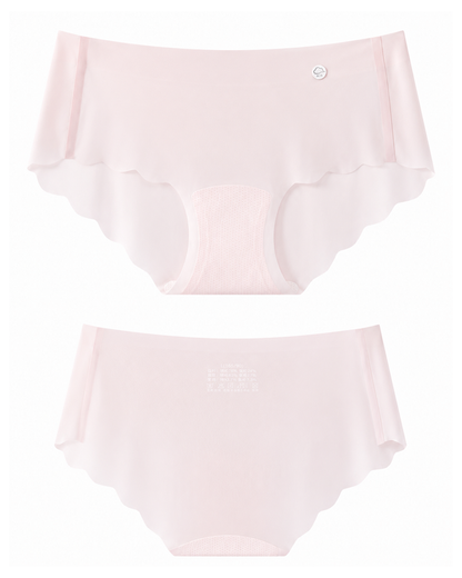 Ultra-Thin Ice Silk Antibacterial Seamless Panties