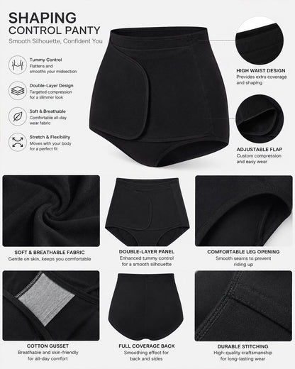 Postpartum Belly Band Tummy Control Recovery Shaping Panties