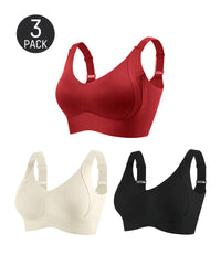 [3-Pack]Red+Black+White