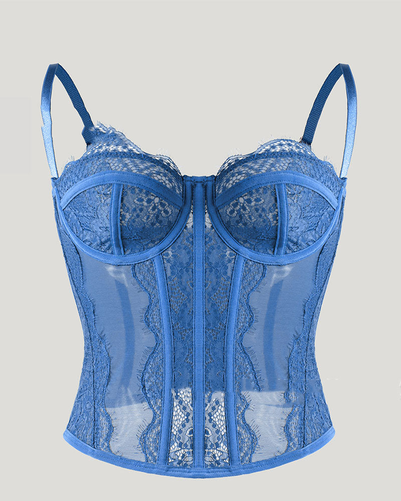 Vest Camisole Push-up Corset Sexy Slim-fit Strapless Lace Outer Wear Underwear