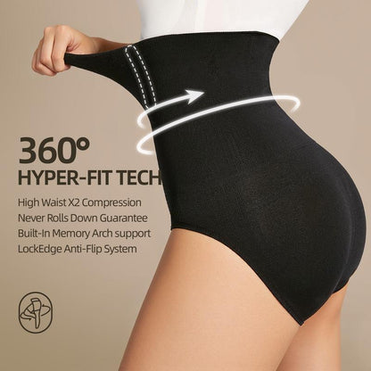 Women's High-Waist Tummy Control Shapewear Panties