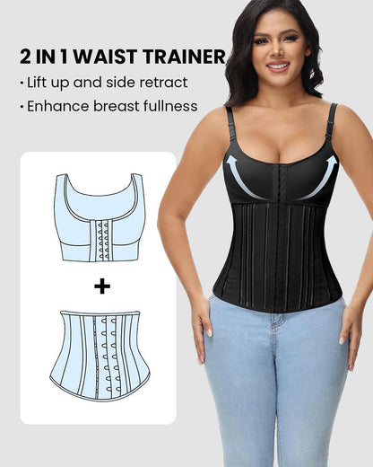 Floralshe®Push-Up Sculpting Corset Vest Shapewear