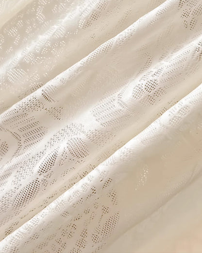Women's Ice Silk Pure Cotton Antibacterial Crotch Thin Seamless Mid-Waist Breathable Lace Panties