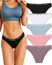 [5 Pack]Black+White+Grey Blue+Pink+Khaki