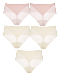 Pink*2+Beige*3