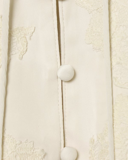 Casual Sheer Chiffon Corset Shirt