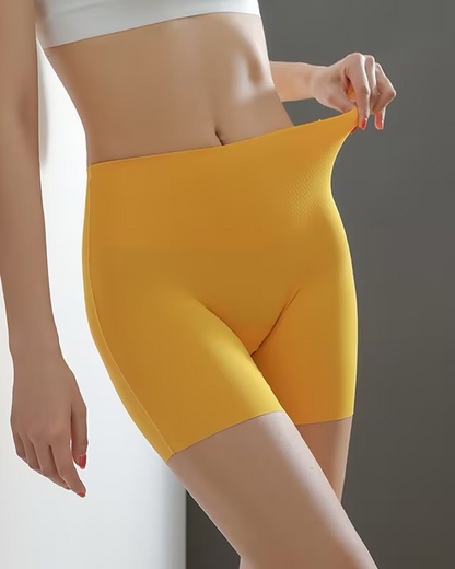 Seamless Shapewear Shorts with Mulberry Silk Lining