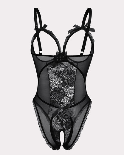 Christmas Lace Mini Bodysuit