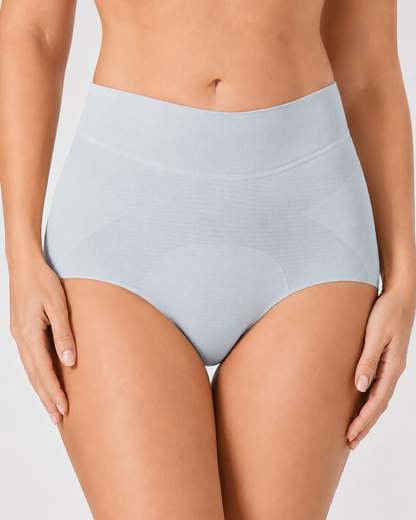 2-Pack High Waist Seamless Ice Silk Hip-Lifting Shaping Panties
