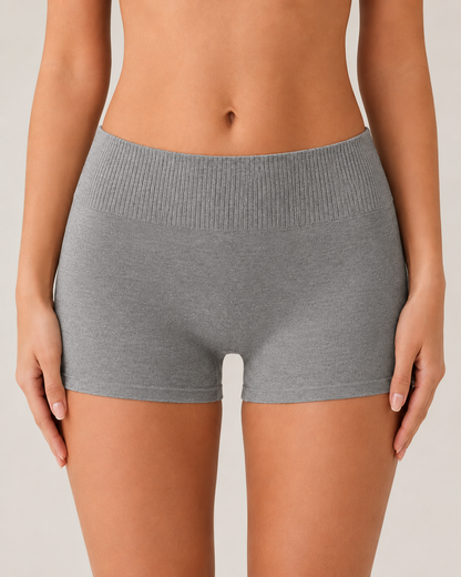 3-Pack Pure Cotton High Waist Tummy Control Seamless Breathable Boyshorts