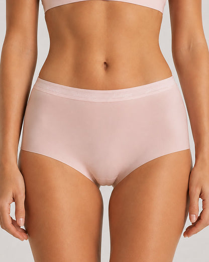 4-Pack High Waist Letter Print Seamless Breathable Panties