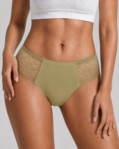 5-Pack Sexy See-through Floral Lace Seamless Panties