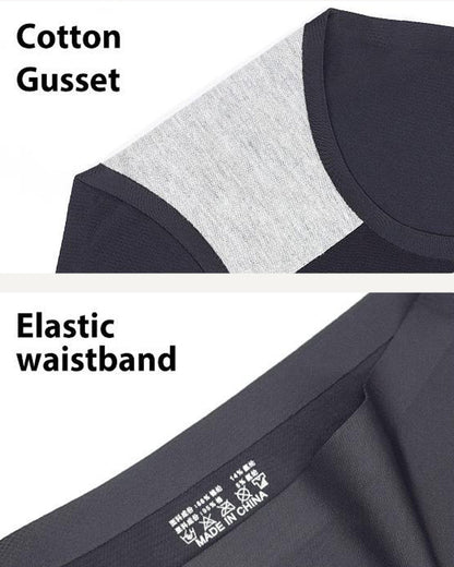 Women's Seamless High-Waisted Elastic Comfort Panties