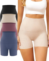 [4-Pack]Nude+Black+Blue+Purple