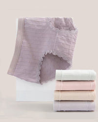 (5-Pack)Nude+Purple+Pink+Green+Dark Purple