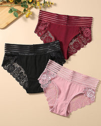 [3-Pack]Black+Red+Pink