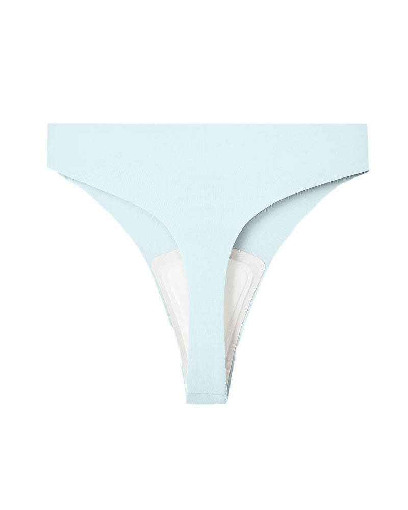 Women's Cameltoe Proof Seamless Shaping Thong Briefs