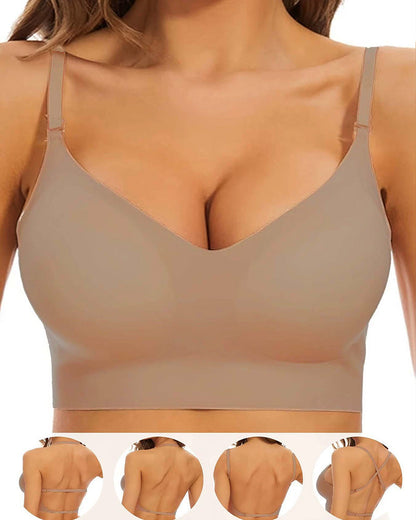 Women's Wireless Seamless Low Back Bra
