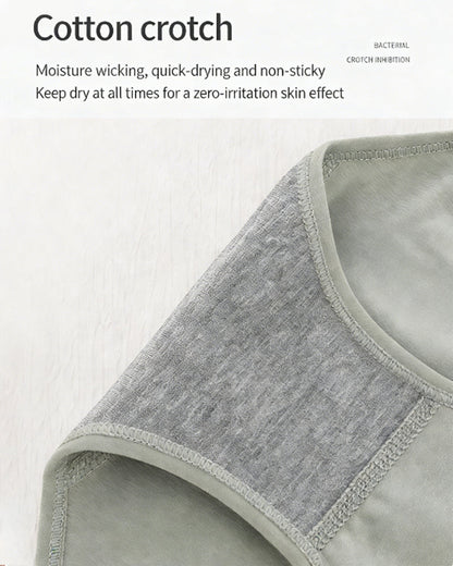 Women's Pure Cotton Stretch Mid-waist Soft Panties