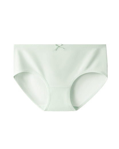 Women's 10A Antibacterial Crotch Lined Cloud-Feel Cotton Comfortable Breathable Underwear
