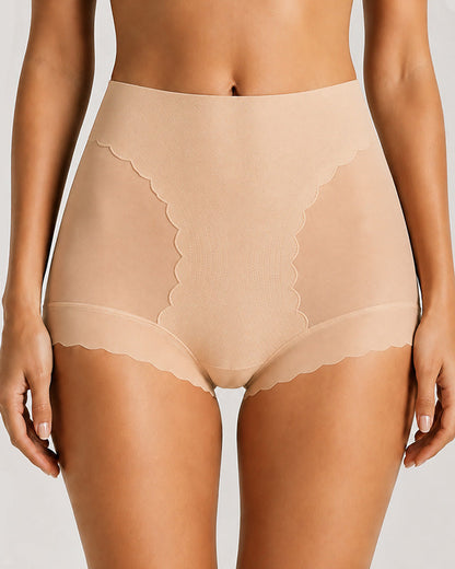 3-Pack High Waist Breathable Seamless Panties