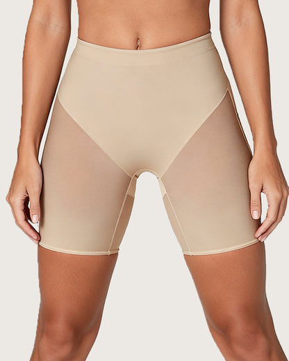 Tummy-flattening Firming Butt-lifting Seamless Shaping Shorts
