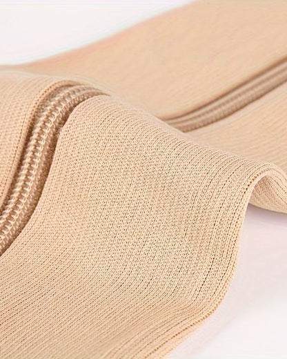 Multi-pack of Zippered Breathable Elastic Compression Stockings