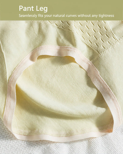 5-Pack Pure Cotton High Waist Tummy Control Hip Lift Seamless Panties