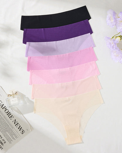 Women's Seamless Invisible See-Through Soft High-Elasticity Panties