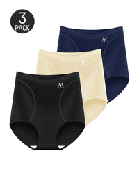 [3-Pack]Black+Nude+Blue
