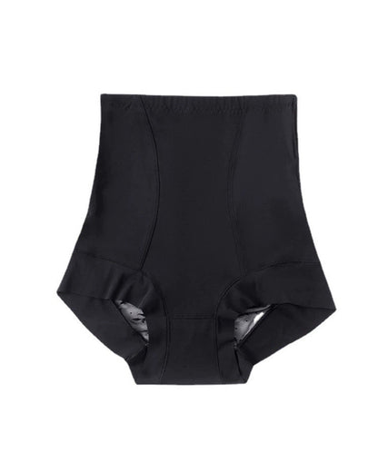 Women's High Waist Tummy Control Mesh Breathable Hip Lifting Body Shaping Panties