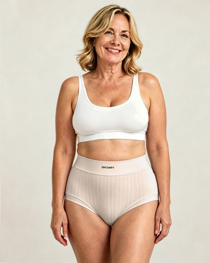 Cotton Antibacterial Seamless Breathable Briefs