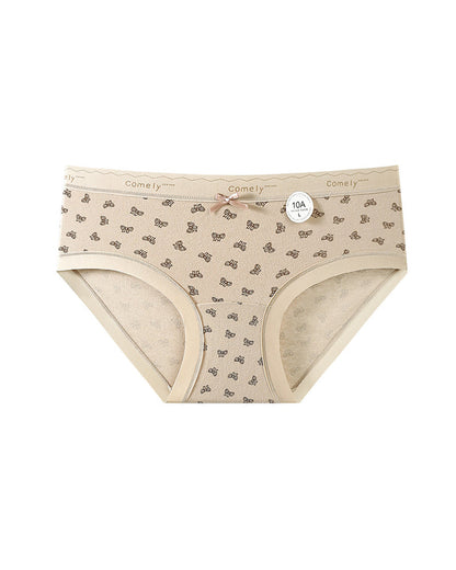 Pure Cotton Breathable Soft Printed Briefs