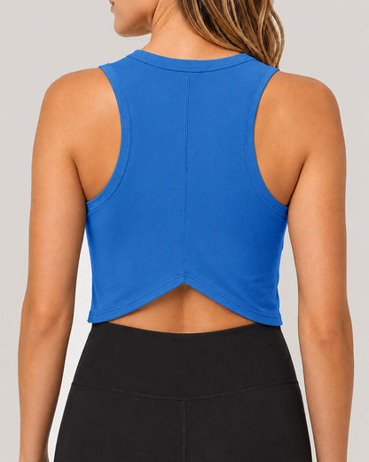 Casual Sports Round Neck Sleeveless Breathable Vest