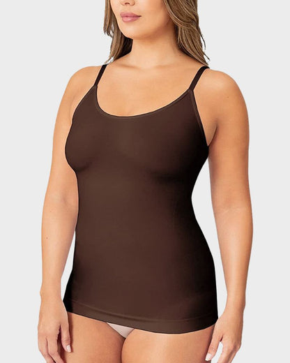 Floralshe® Essentials Every Day Scoop Neck Tummy Cami