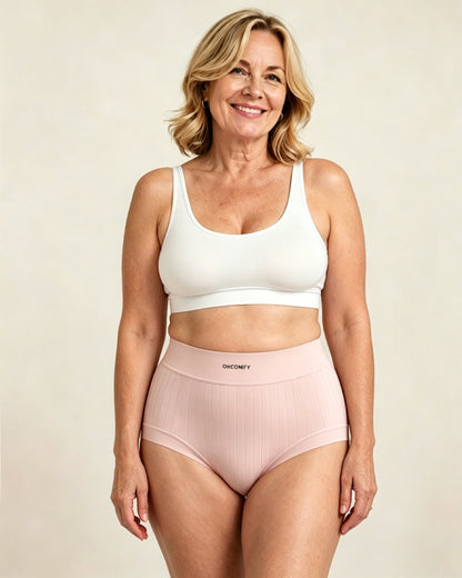 Cotton Antibacterial Seamless Breathable Briefs