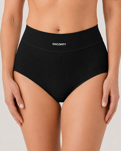 Five-pack Cotton Antibacterial Seamless Breathable Briefs