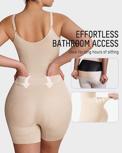 Women's Tummy Control Elastic Seamless Easy-to-Wear Bodysuit
